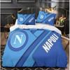 Постельное белье Комплект из трех предметов Четырехпредметный Логотип команды Цифровая печать Домашний