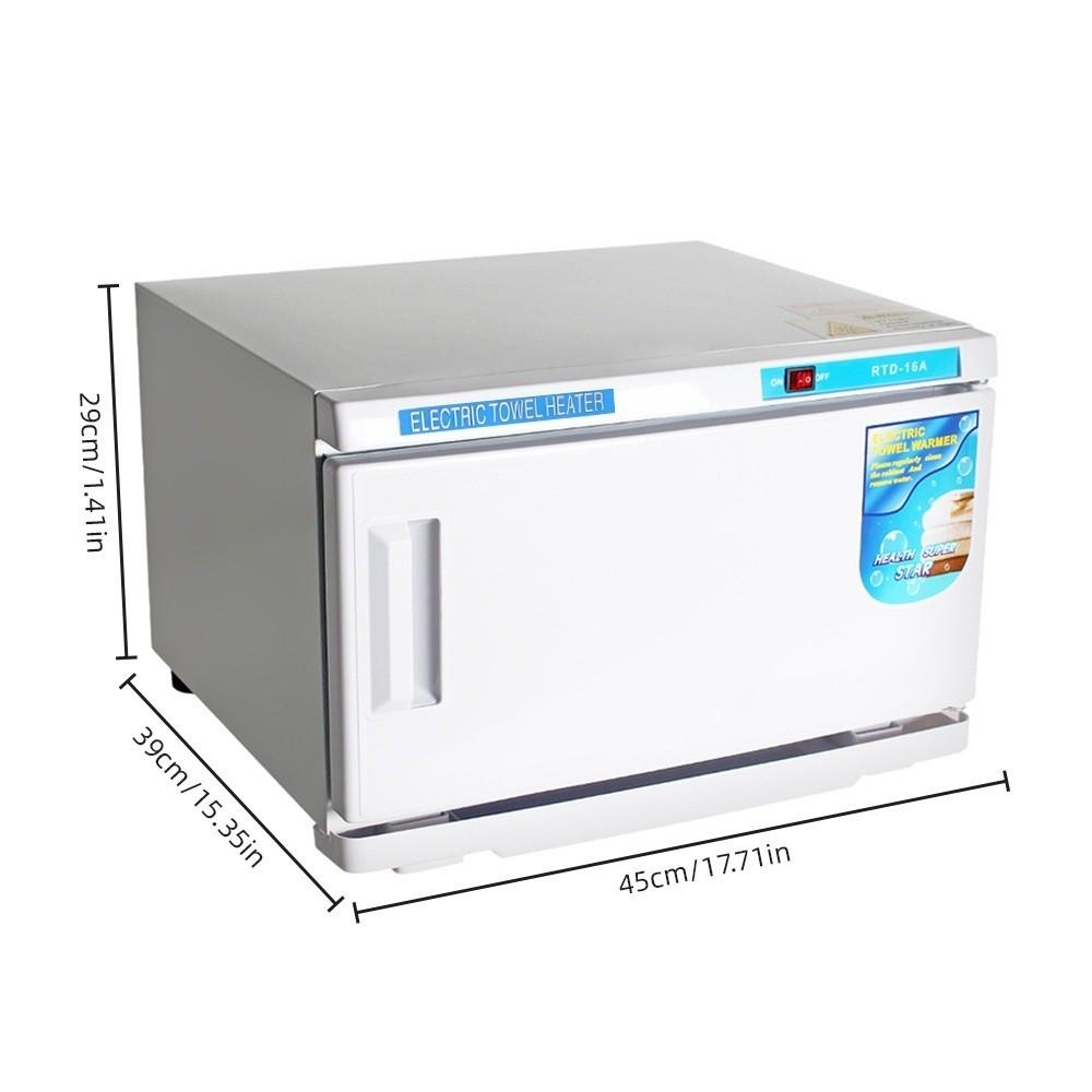 150 Вт 20 л Большая вместимость УФ Подогреватель горячих полотенец Шкаф для лица Спа Волосы Салон красоты Оборудование Быстрый нагрев Подогреватель банных полотенец