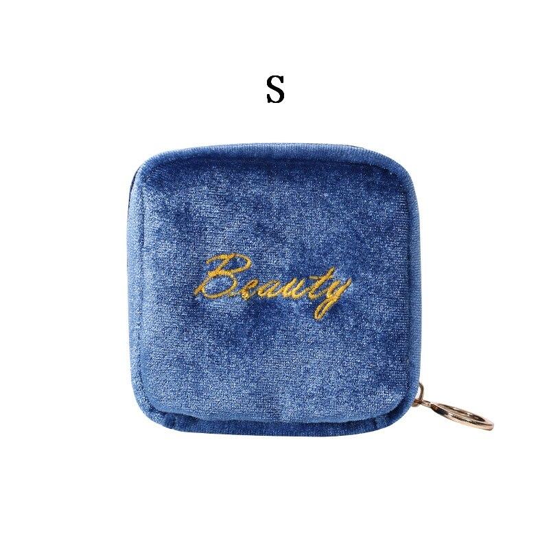 Women Makeup Bag Organizer Cute Earphone Sanitary Napkins Lipstick Holder Bag Travel Women's Cosmetic Bag