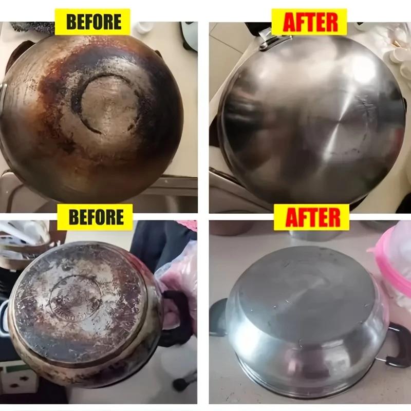 Набор для полировки металла - Полировальная паста для нержавеющей стали, металла, алюминия, хромированных поверхностей и т.д. быстро удаляет царапины