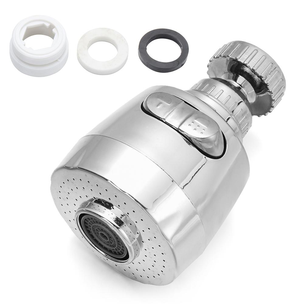 ABS Plastic Sink Filter Sprayer Swivel Tap Faucet Nozzle 360 Degree Aerator Kitchen Faucet Extender