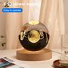 LF# 3D Crystal Ball Table Lamp Standing Ideal Birthday Gift for Teens Boys and G