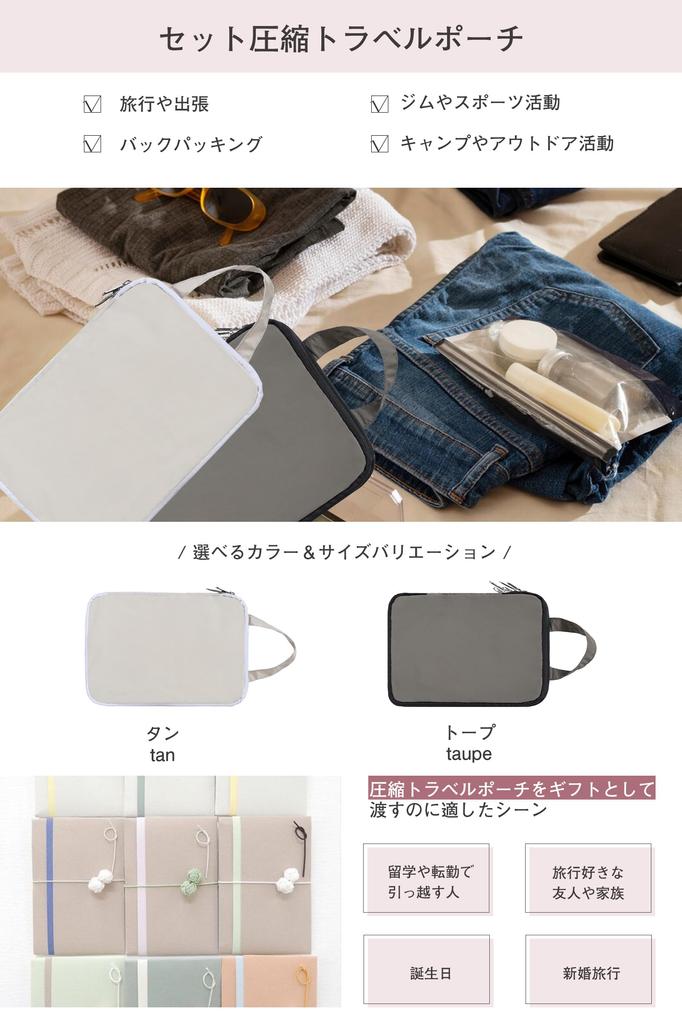 TABITORA Travel Compression Storage Inner Bag for Organizing Arrangement Packing Convenient Organizing Small Items Pouch, Bag, Pouch, Suitcases, Case,