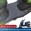 Compatible with Kymco KRV180 Scooter: Non-Slip Motorcycle Footrest Mat.