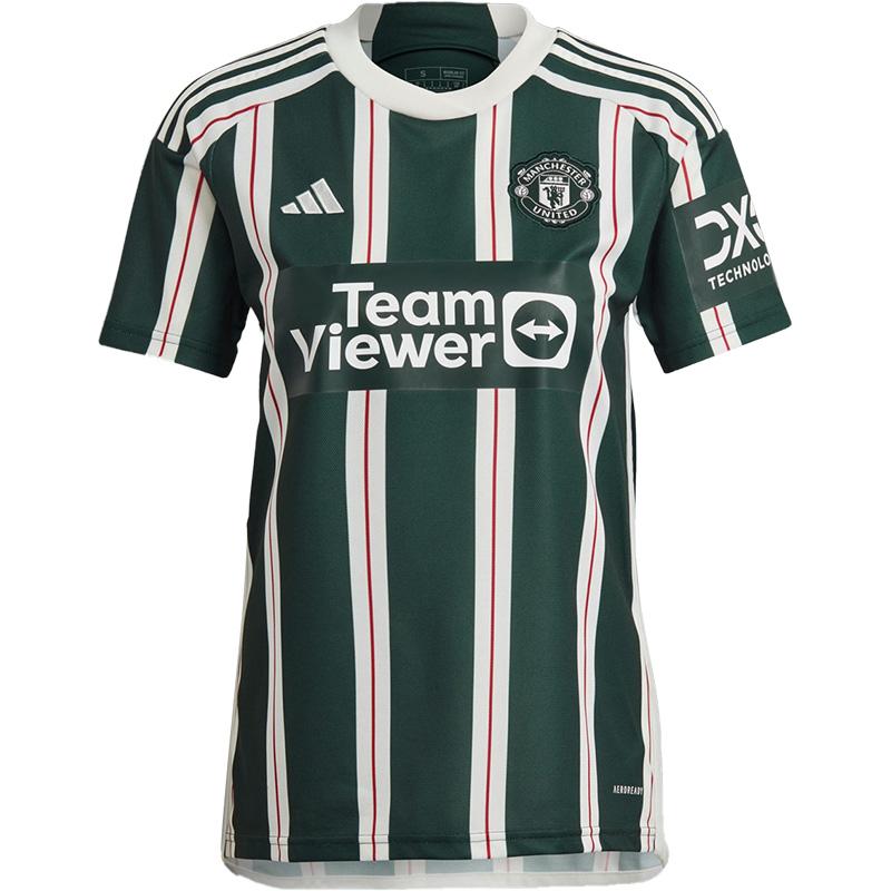 adidas Оригинальная выездная фанатская версия Manchester United Мужская футбольная футболка HR3675