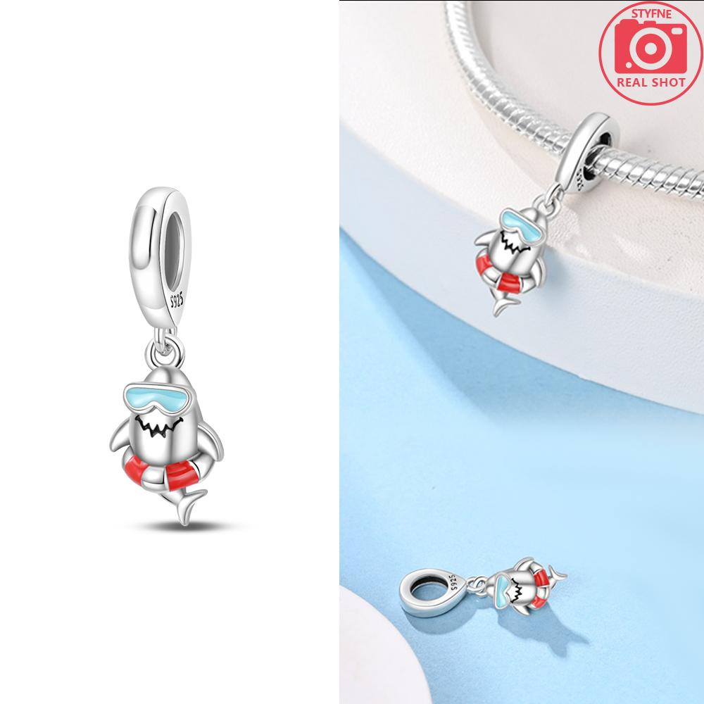 Серия Мир Океана Морской Синий Черепаха Морская Звезда Краб Осьминог Шармы Бусина Подходит Браслет Медь DIY Ювелирное Изделие Подарок