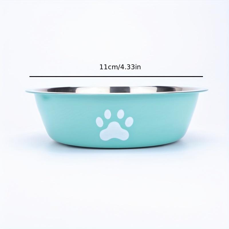 Миска для собак из нержавеющей стали с нескользящим дном - прочная кормушка для домашних животных для еды и водоснабжения