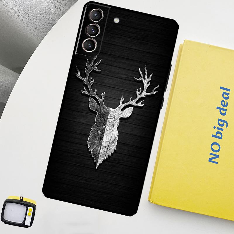 Чехол Deer Funda для Samsung Galaxy S22 Ultra S23 FE S9 S10 Note 10 Plus Note 20 Ultra S20 S21 FE