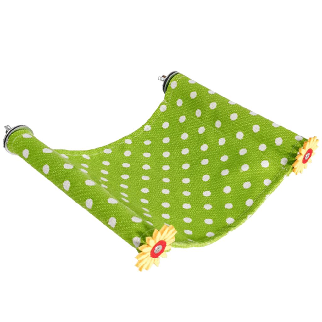 Гнездо для птиц Клетка для попугаев, стоящая на жердочке, клетка для птиц, гамак, кровать для маленьких птиц, спальное место из ткани, гамак для волнистых попугайчиков