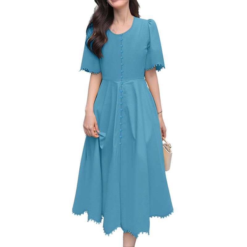 ZANZEA Женское повседневное летнее платье с коротким рукавом и V-образным вырезом