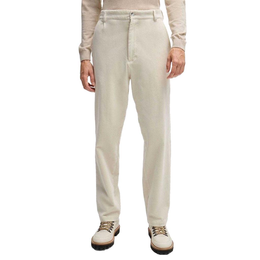 Boss Mens Relaxed Fit Trousers