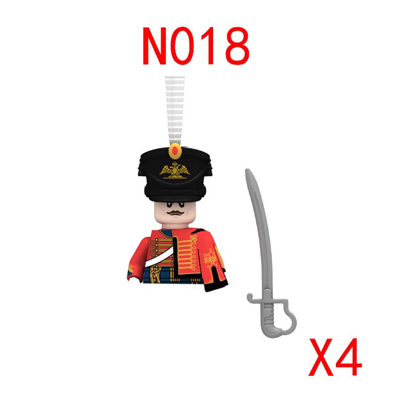 Наполеоновские Войны Военные Строительные Блоки Мини Кирпичики Фигурки Подарки Оружие Развлечения Оборудование Русский Франция Великобритания Италия Солдаты Игрушки