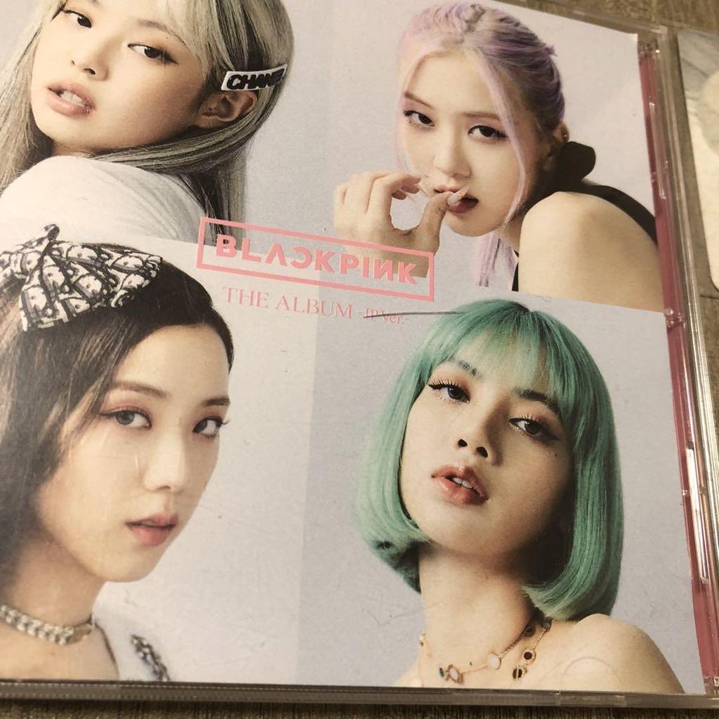 [USED] Blackpink the Album Jp Rosé Lisa Trading Card