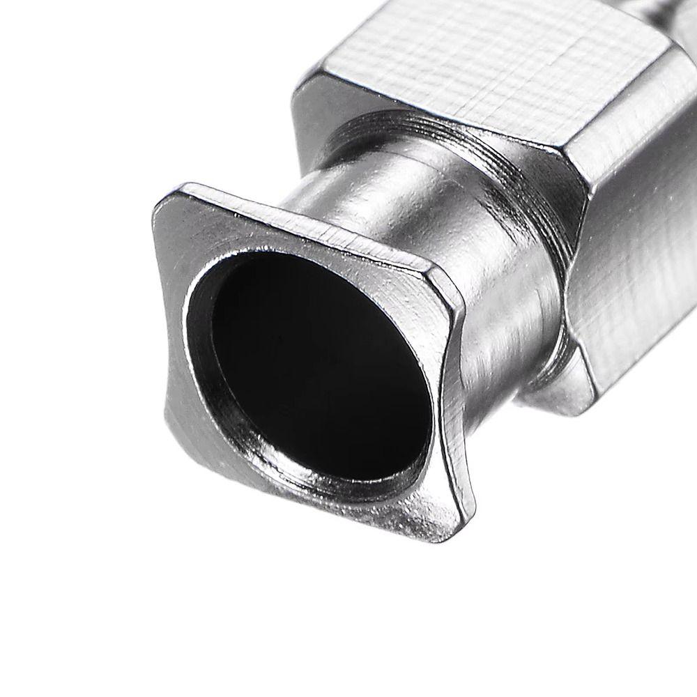 12 шт. Игла для дозирующей машины из нержавеющей стали 8G-30G для жидкостей, тупой наконечник, промышленная игла для впрыска клея, металлическая 25 мм