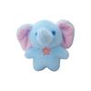Adorable Plush Elephant Keychain Toy Soft Stuffed Animal Cute Keyring Gift