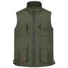 Summer Multi Pockets Photography Vest Men Casual Outdoor Sports Waistcoat Sleeveless Jacket Male