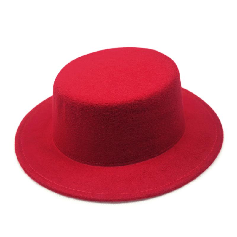 Унисекс Ретро Джазовая Федора с Плоскими Полями - Осенне-Зимняя Шляпа с Широкими Полями для Уличного Стиля и Защиты от Солнца