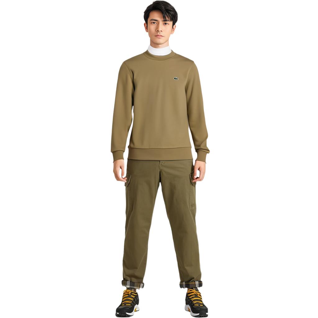 LACOSTE Fleece Crew Neck Sweatshirt SH9608SIX
