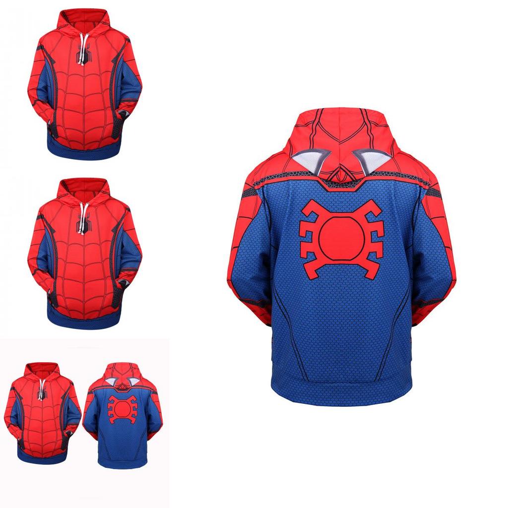 Cosplay Insomniac Spiderman Comic Costume 3d Print Halloween Hoodies Coats