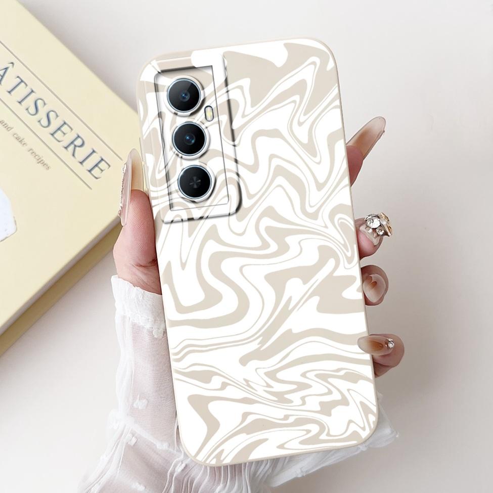 Funda For Realme C65 RMX3910 Back Cover For Realme C65 4G Case Shockproof Luxury Flowers Cute Cartoon Cool Silicone Bumper Coque