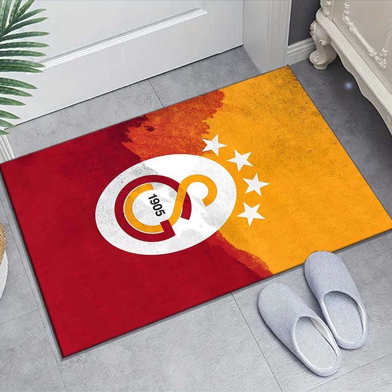 1pc Football Team Design Area Rug - Non-Slip, Soft & Cozy Floor Mat for Living Room, Bedroom, Office - Indoor/Outdoor Decorative Carpet