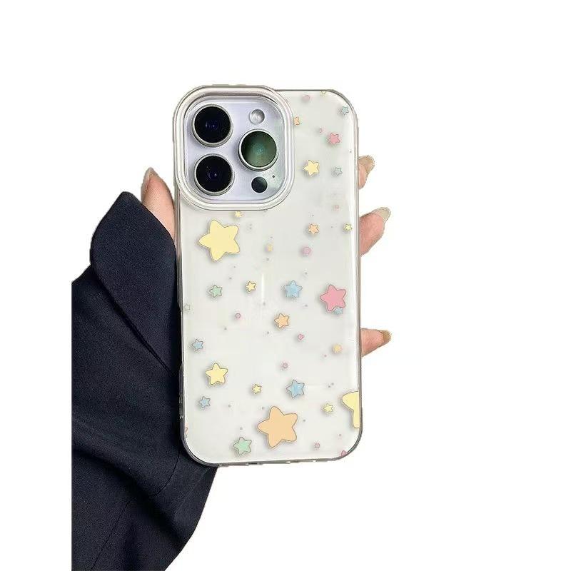 Чехол "Звездное небо" на весь экран для iPhone 12-17, Ударопрочный, Стильный дизайн
