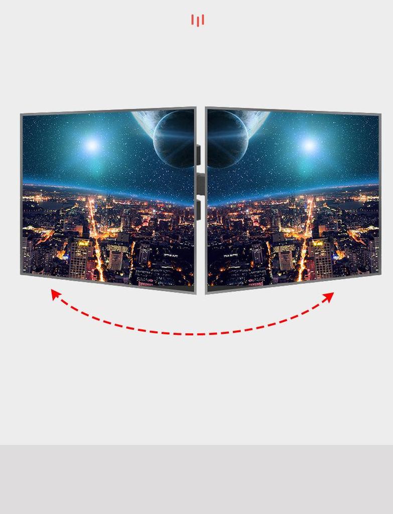 Универсальная вращающаяся и выдвижная настенная полка для телевизора и монитора