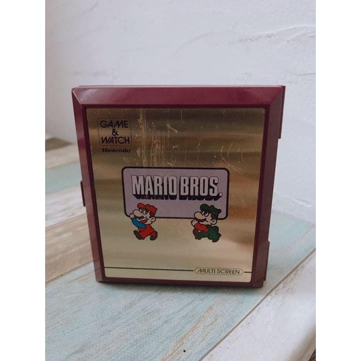 Used Ultra Rare! GAME&WATCH Mario Bros. Retro Game Watch