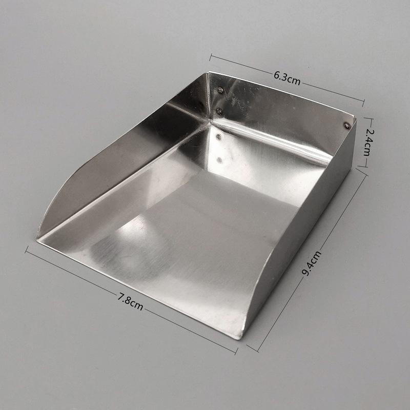 Ювелирная лопатка Ювелирный совок для жемчуга Драгоценные камни Алмазные бусины Совок Стальная лопатка для отолитов Инструменты с пластинчатой ручкой Ювелирные инструменты