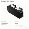 New Car Visor Glasses Case ABS Soft Flocking Inner Auto Sunglasses Organizer Storage Case Anti-Scratch Eyeglasses Protection Box