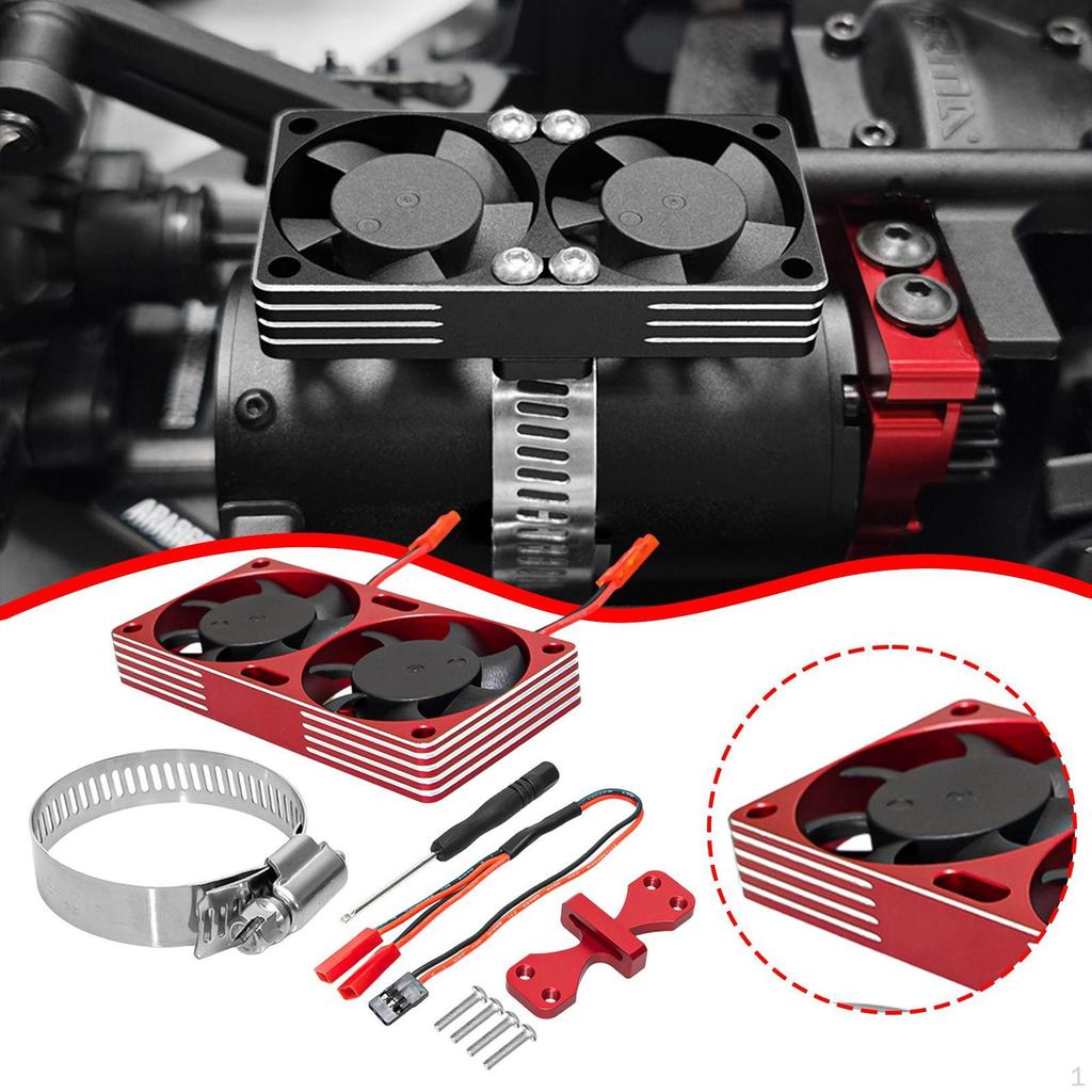 Metal RC Motor Heat Sink Kit 22000RPM for 4284 4985 Motors Accessories Adjustable Easily Install