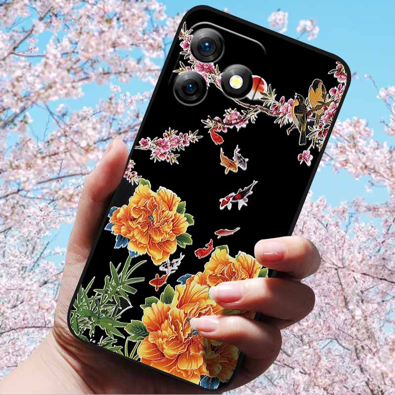 3D Рельефный Ретро Чехлы Для Ulefone Note 18 Ultra Мягкий Силиконовый Задний Чехол Чехлы Для Ulefone Note 18 Ultra 3D Рельефный Чехол