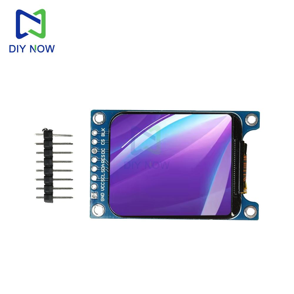 1,69-дюймовый модуль TFT LCD экрана ST7789 с закругленными углами, разрешение 240x280, интерфейс SPI, 8-контактный, синяя плата, модуль дисплея