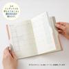 Midori Double Schedule Limited with 22381006 October Planner, 2026, B6, Monthly, Edition, Bookmark, Black, (Starts 2025)