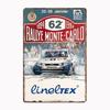 1994 Monte Carlo Rally Car Vintage Metal Poster Sign Club Custom Indoor Wall Tin Sign Room Decor Home Decor