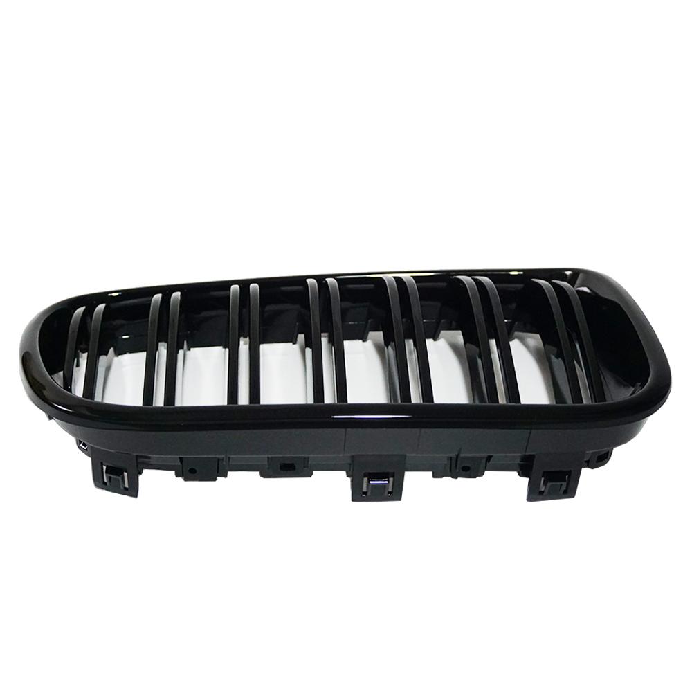 1 пара передних решеток для почек, гоночные грили для BMW X3 F25 2010 2011 2012 2013, двойные 2 рейки, двойная линия, решетка бампера