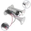 12V Сдвоенный электрический гудок 12V двухтрубный гудок, автомобильный гудок, грузовой гудок Запасные части для динамика