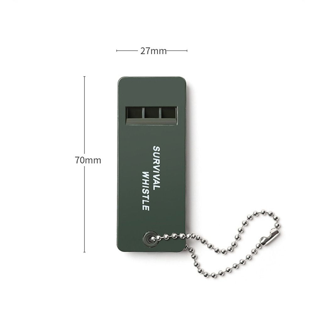 Whistle Keychain Outdoor Tool 3-Frequency Whistle Survival Whistle Survival Tool Emergency Whistle