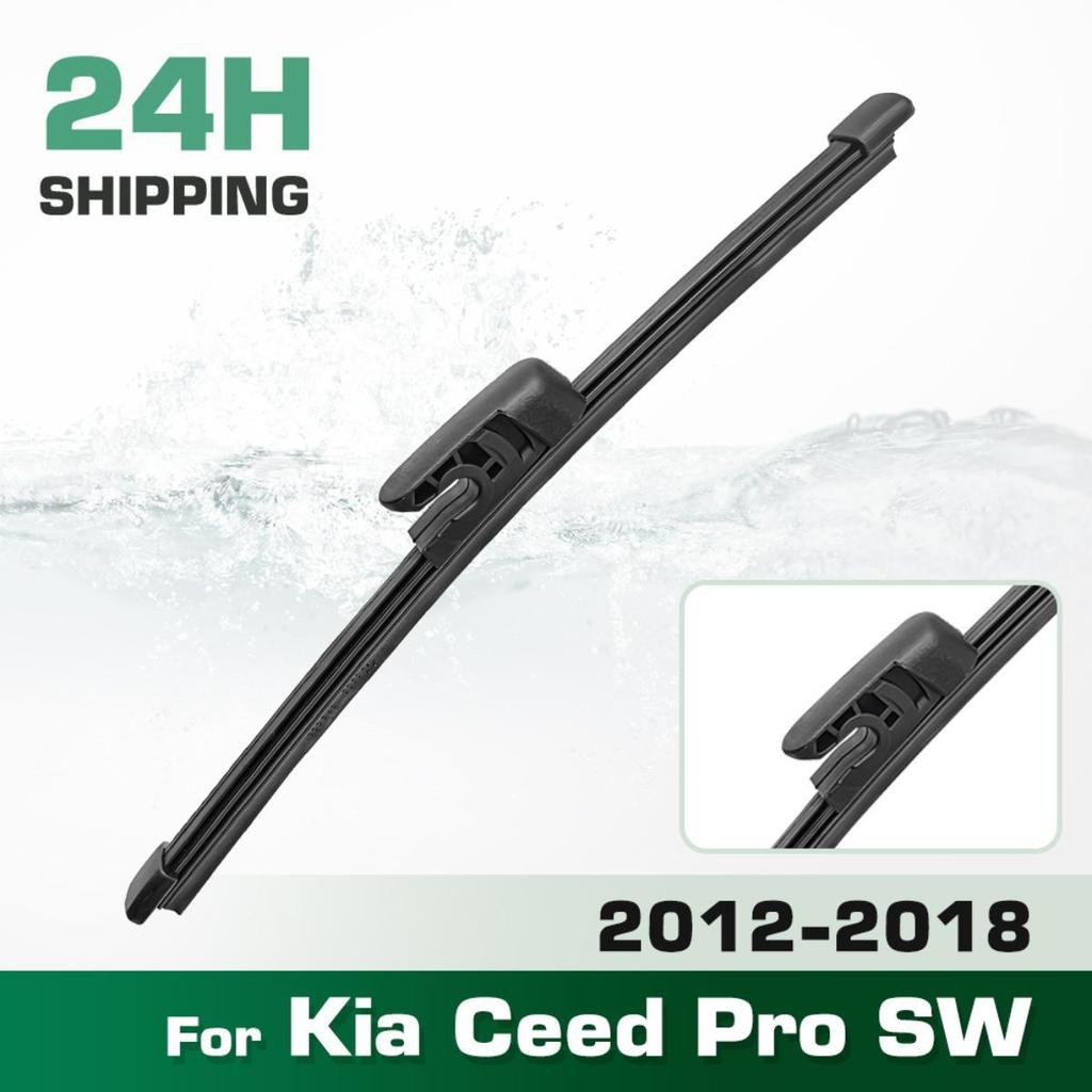 Rear Windshield Wipers Blades,Premium All-Season Wiper Blades Replacement For Kia Ceed Pro SW 2012-2018,Natural Rubber Bayonet,Easy To Install 12″