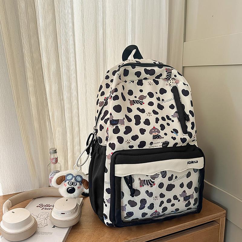 Schoolbag1011 new high school schoolbag female niche cute large capacity casual backpack college style backpack male