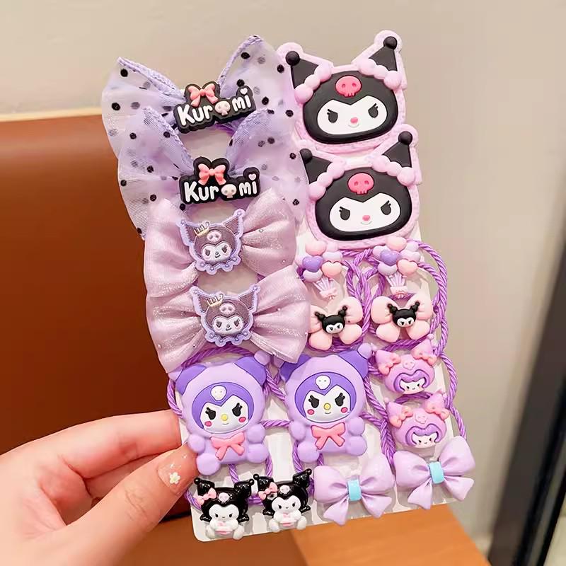 High-Value Hair-Friendly Floral Hair Ties for Girls - Cute and Child-Friendly Hair Accessories