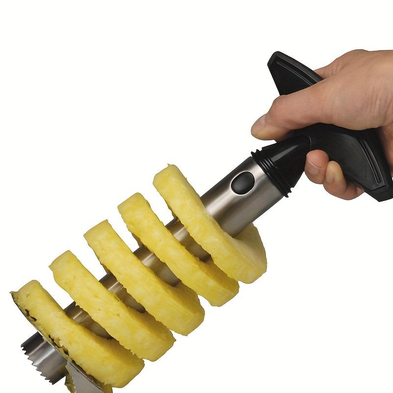 Pineapple Peeler Corer Stainless Steel 1pc Quick Easy Slicing Perfect Cores Durable Kitchen Gadget Home Chefs Kitchen Tools