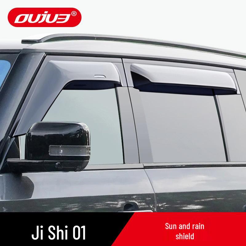 Ji Yue 01 Rain and Sun Visor - Widened Rainproof Car Window Baffle for Off-road Enhancements