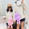 Rabbit Doll Plush Shoulder Bag Chain Strap Rabbit Plush Bags Crossbody Bag  For Girls