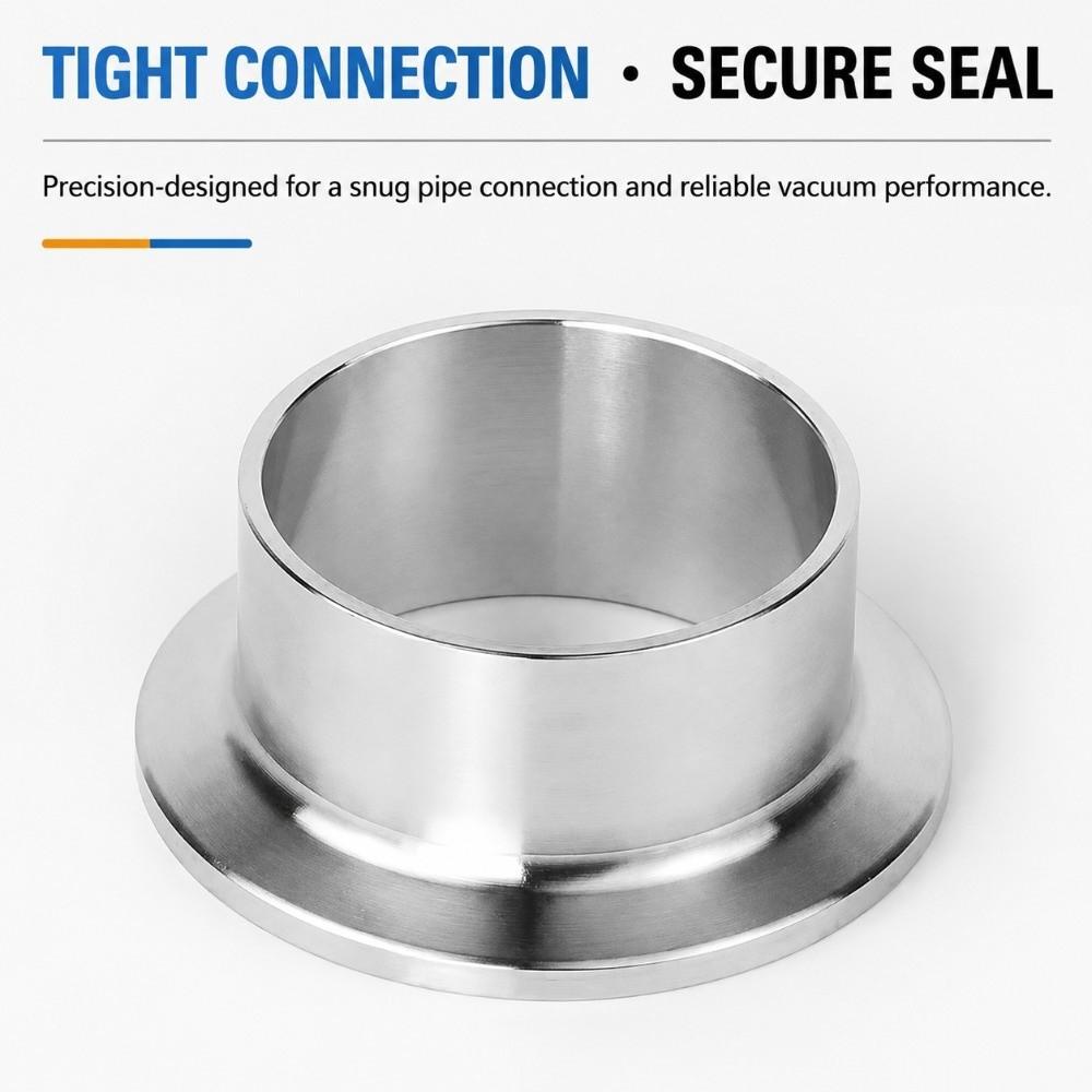 0.5" 0.75" 1 "2" 3 "4" Sanitary Ferrule 12.7-114mm Tri Clamp Ferrule Food Processing