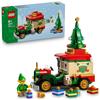 Игрушка LEGO Рождественский грузовик для доставки подарков - Подарок на день рождения, Строительные блоки, Мальчики, Девочки, Дети (Возраст 8, 9, 10), Ученики начальной школы, Мама,