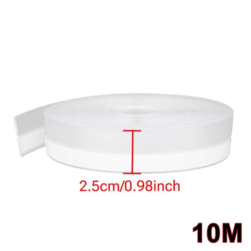 Door Weather Seal Stripping Tape Weatherproof Soundproof Long Lasting Adhesive Strip for Door Frame Window Home Repair