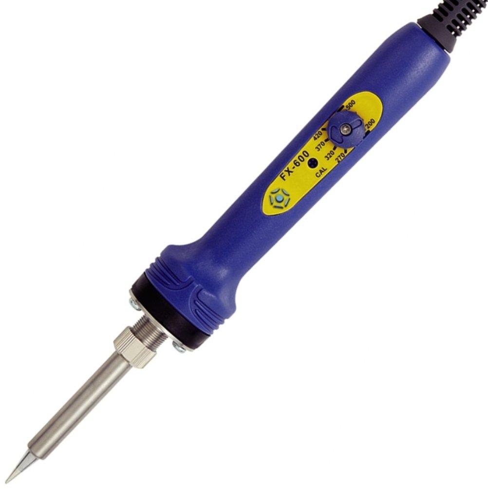 HAKKO FX600-01 Dial-Type Temperature Control Soldering Iron with 2-Prong Grounded Plug