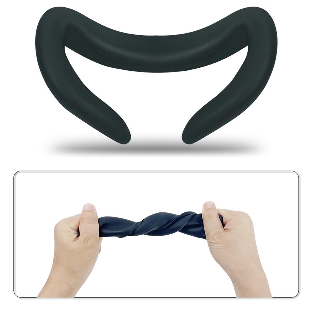 Удобная силиконовая маска для глаз VR l Интерфейсы для гарнитуры Quest3 Удобная и светонепроницаемая крышка для лица