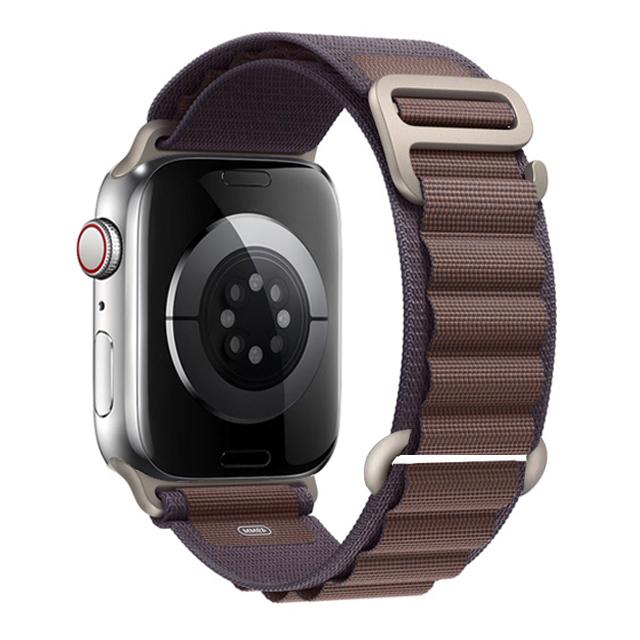 Ремешки для Apple Watch Ultra 3 ремешок 49мм 45мм 46мм 42мм 44мм 41 40мм Нейлоновый Альпийский браслет ремешок iwatch Серия 11 10 9 8 7 6 SE